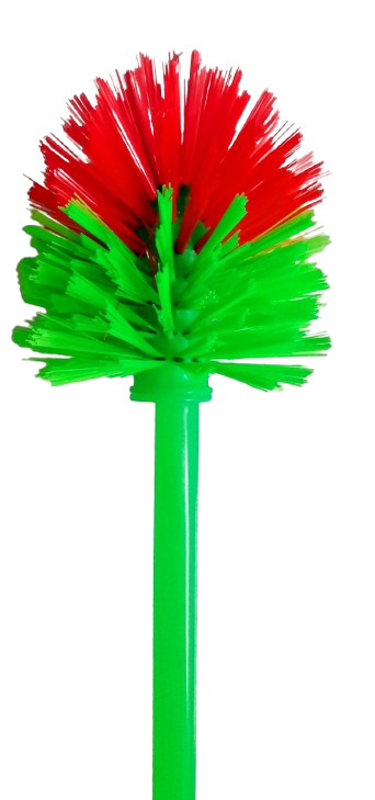 Toilet Cleaning Round Brush, Green